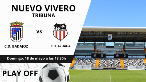 Entradas de TRIBUNA CD BADAJOZ vs CD AZUAGA