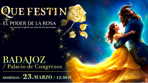 QUE FESTÍN 2: "EL PODER DE LA ROSA" en Badajoz
