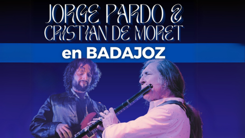 JORGE PARDO y CRISTIAN DE MORET en Badajoz