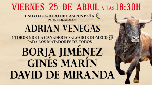 GRAN CORRIDA DE TOROS EN MÉRIDA 25 DE ABRIL
